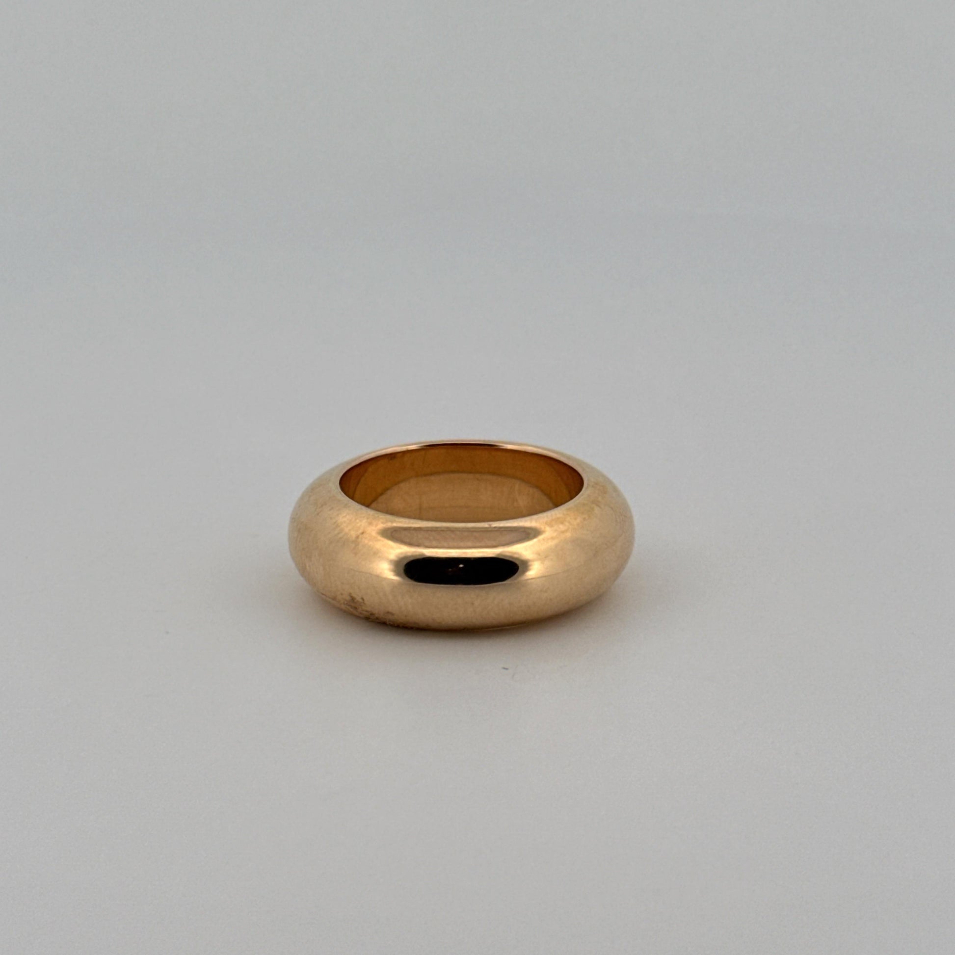 Classic Chunky 14k Gold Band