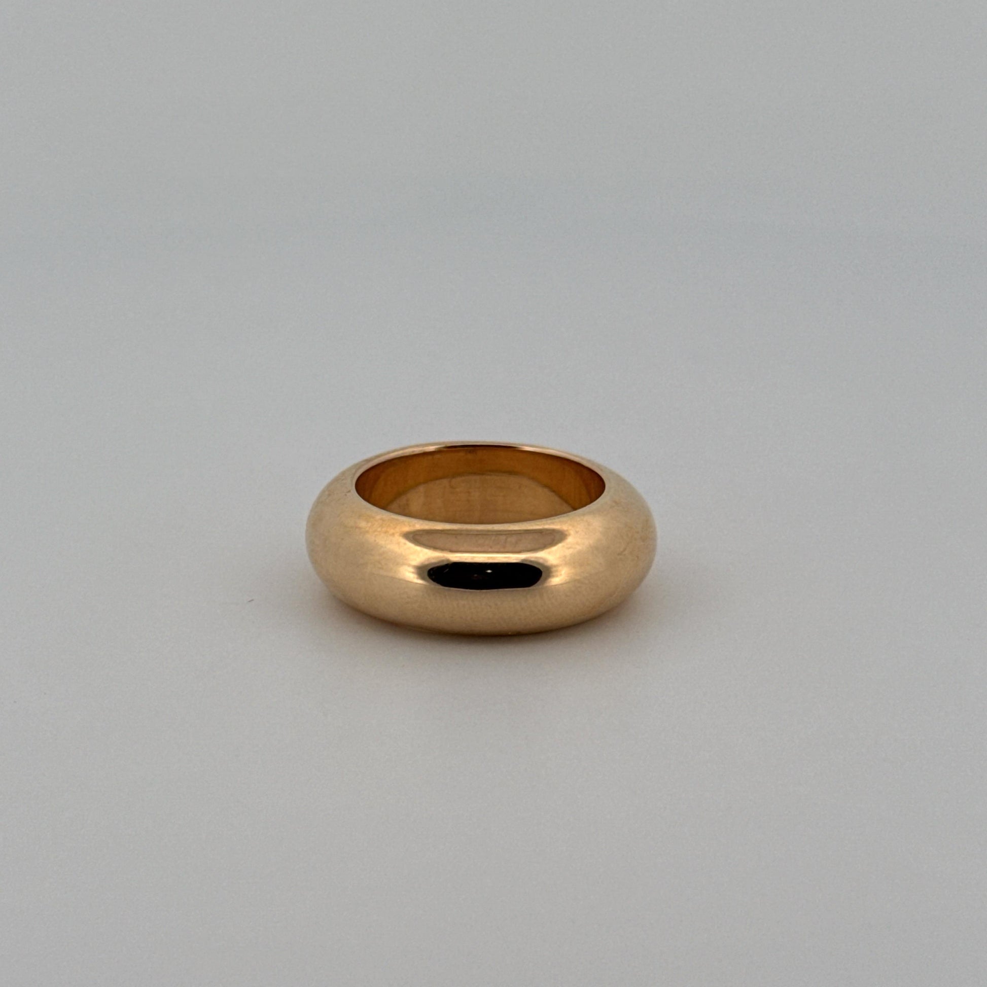 Classic Chunky 14k Gold Band
