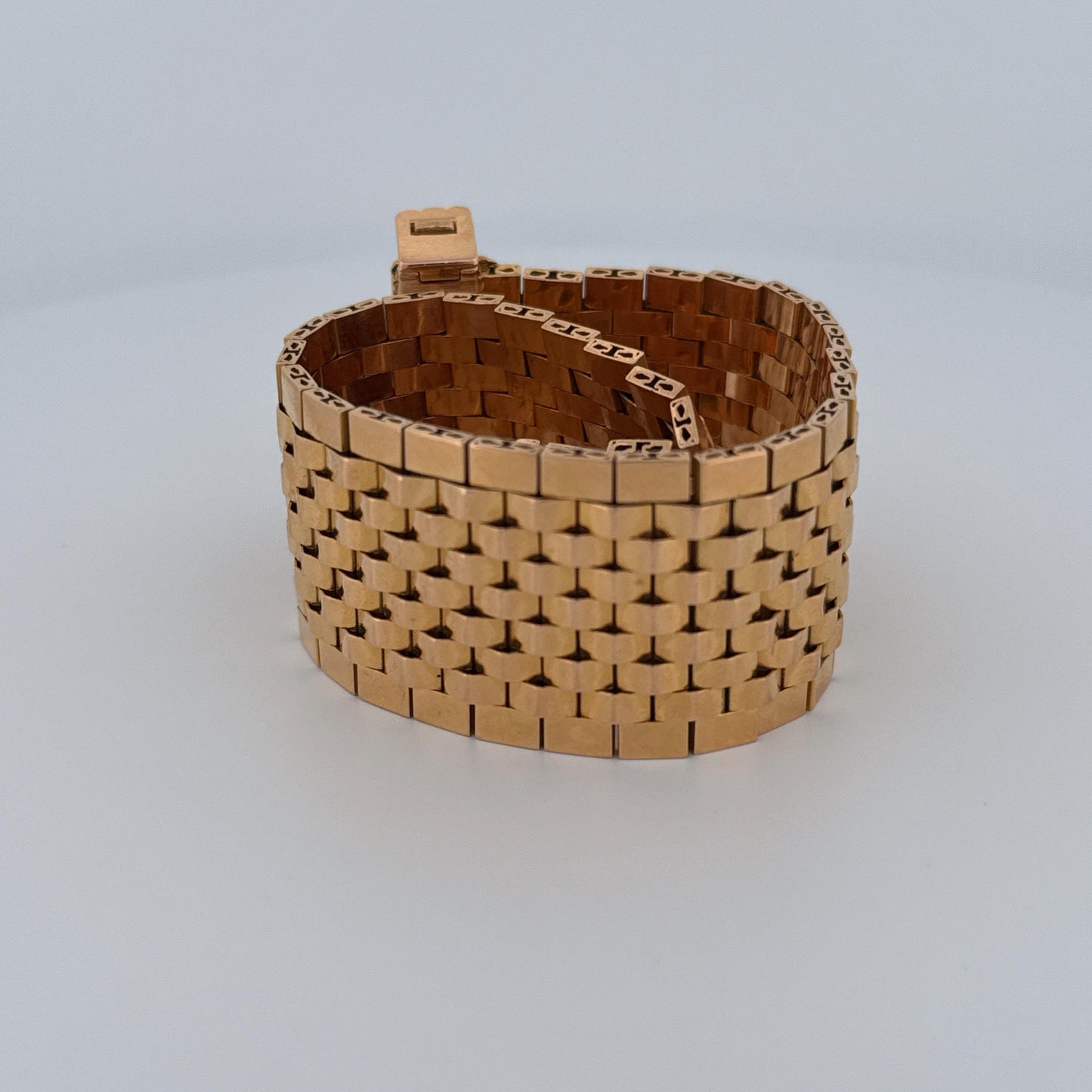 18K Yellow Gold Statement Chain Bracelet