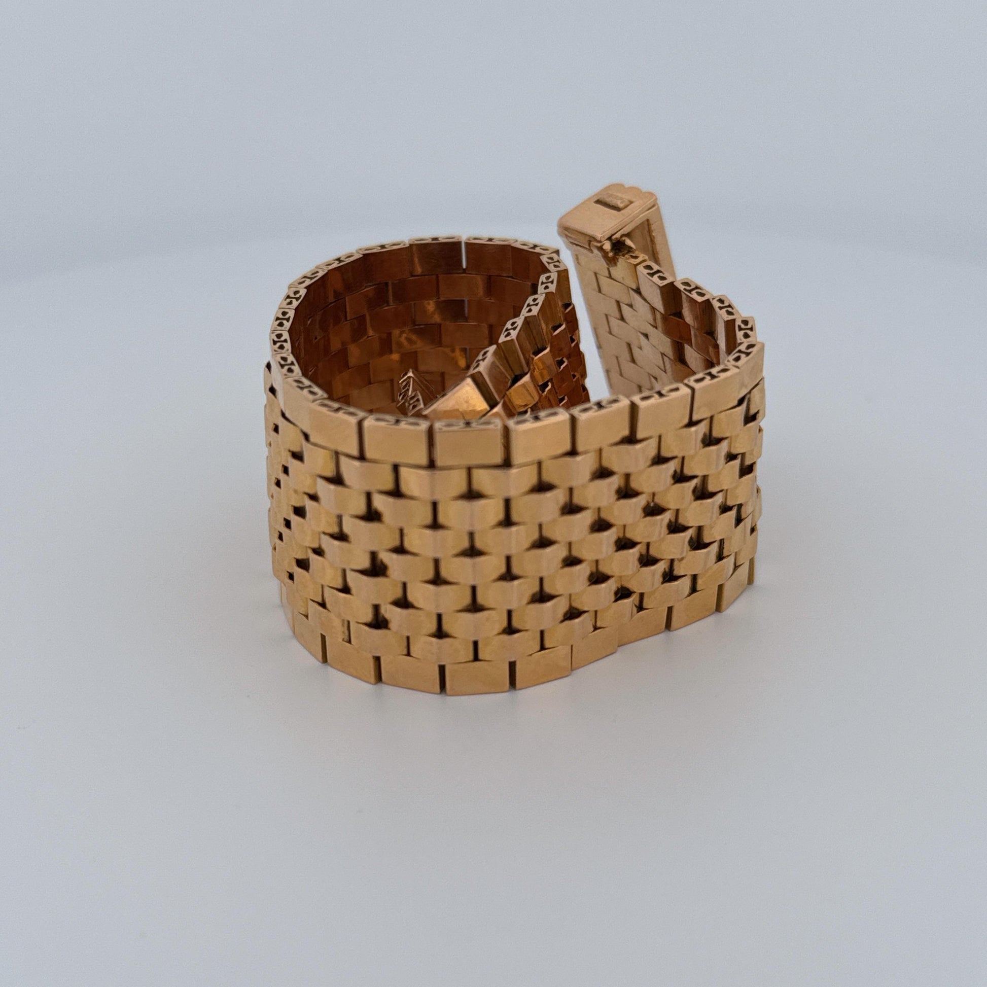 18K Yellow Gold Statement Chain Bracelet