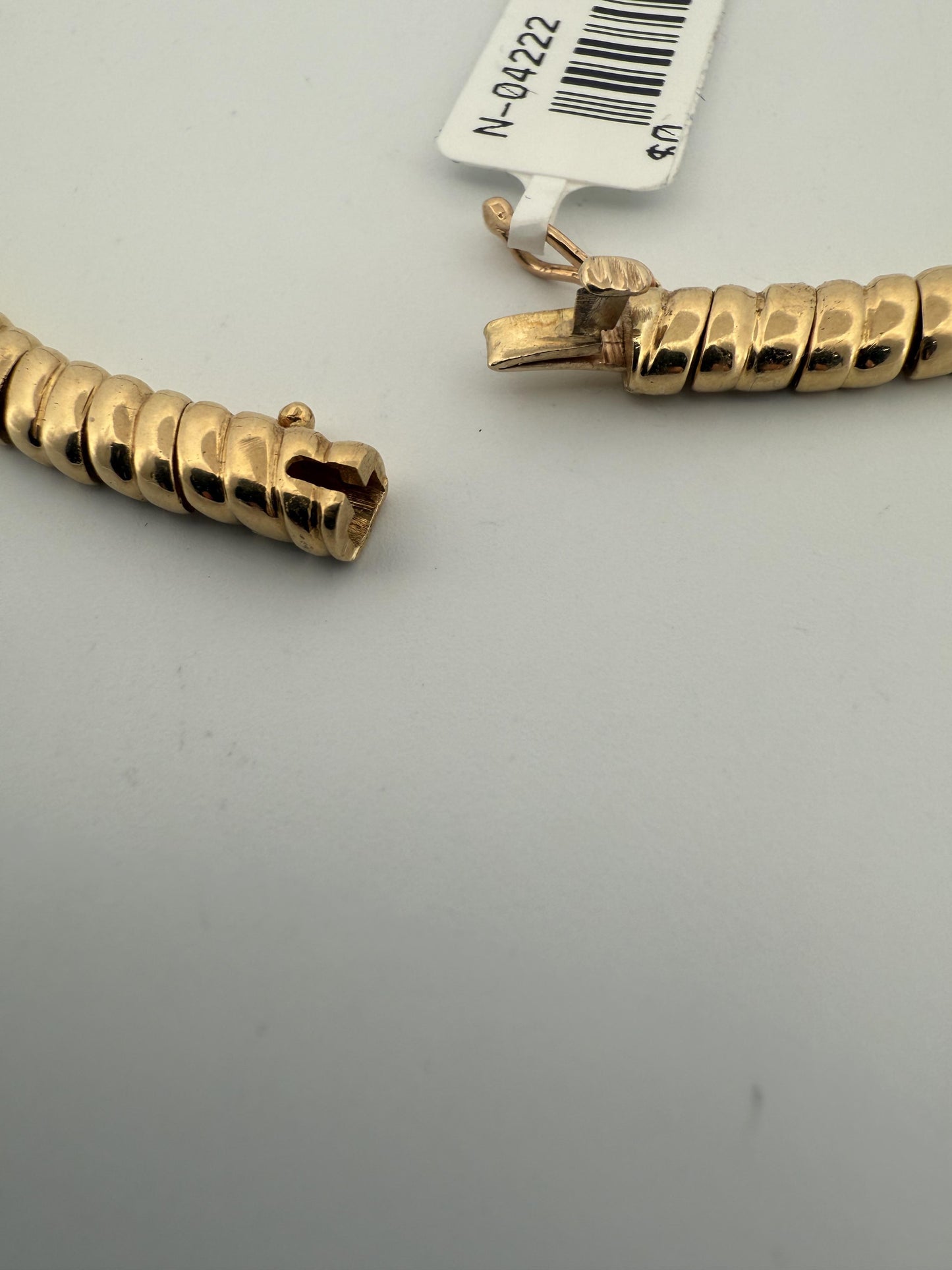 Van Cleef & Arpels 18K Yellow Gold Diamond Shaped Heart Necklace