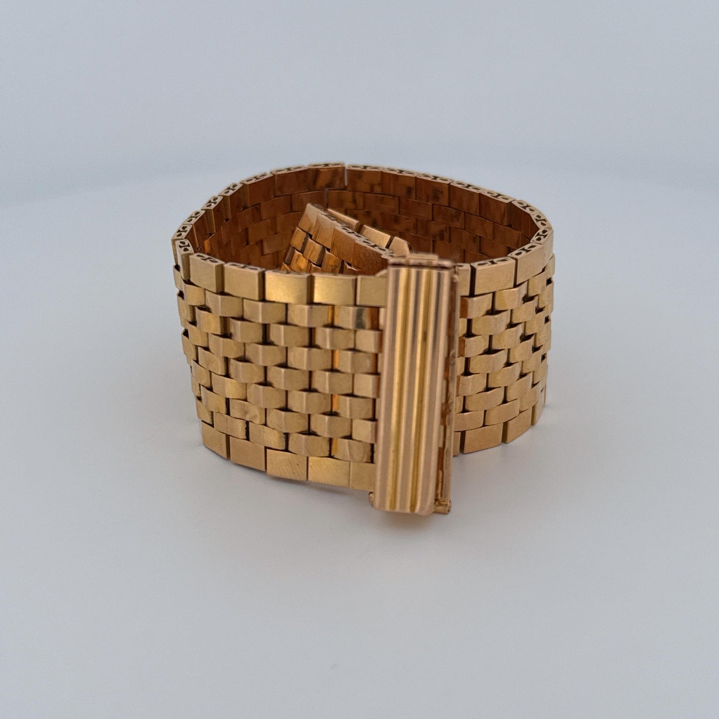 18K Yellow Gold Statement Chain Bracelet