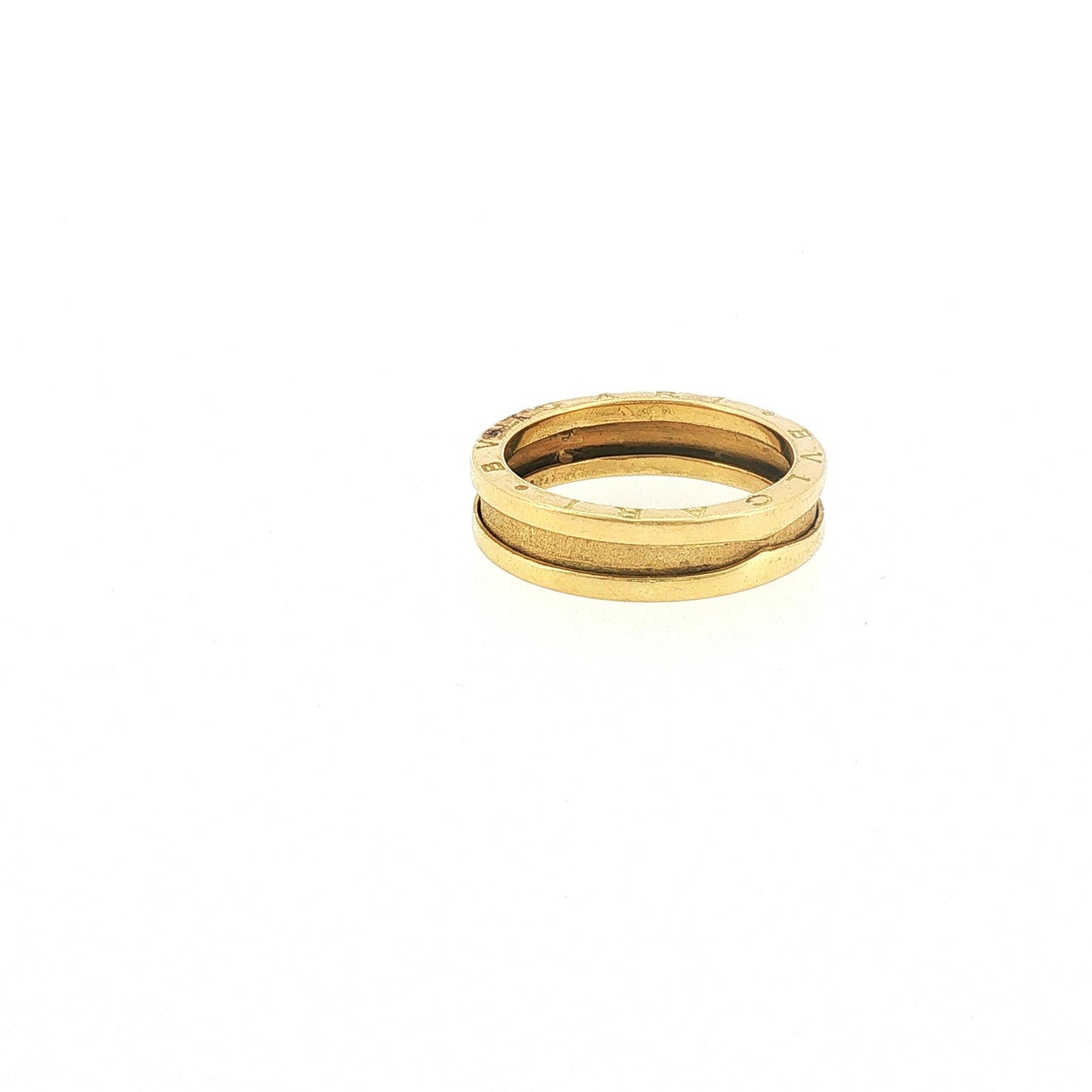 SZ 64 Bulgari B.zero1 Single-Band Ring in Yellow Gold