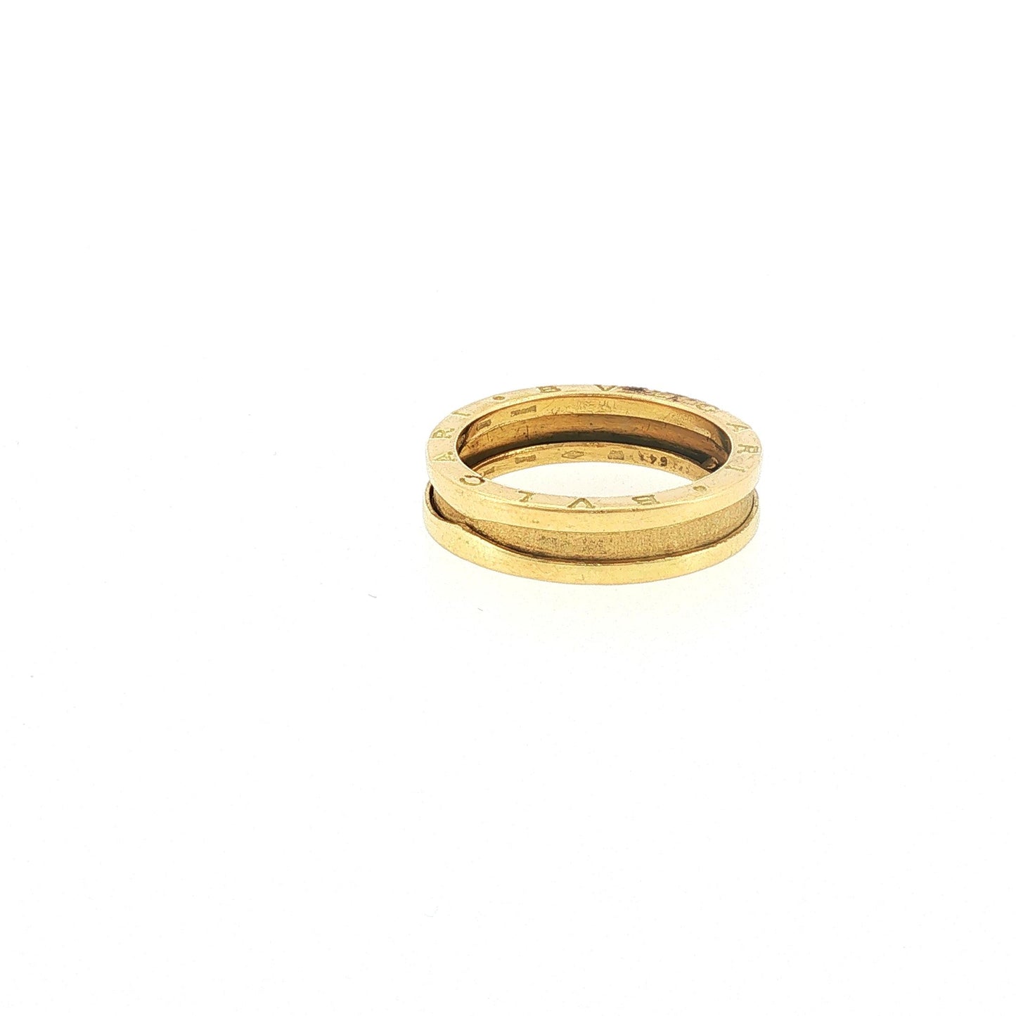 SZ 64 Bulgari B.zero1 Single-Band Ring in Yellow Gold