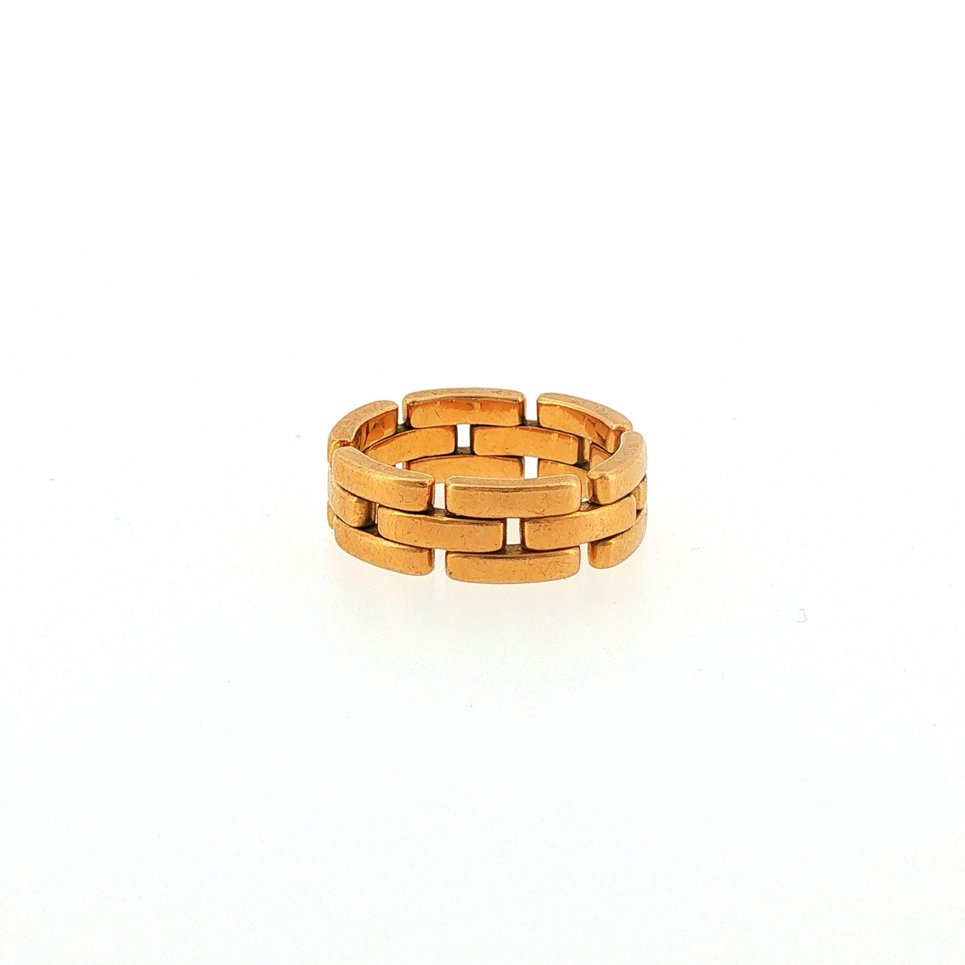 Cartier Maillon Panthère Band Ring, 18k Yellow Gold