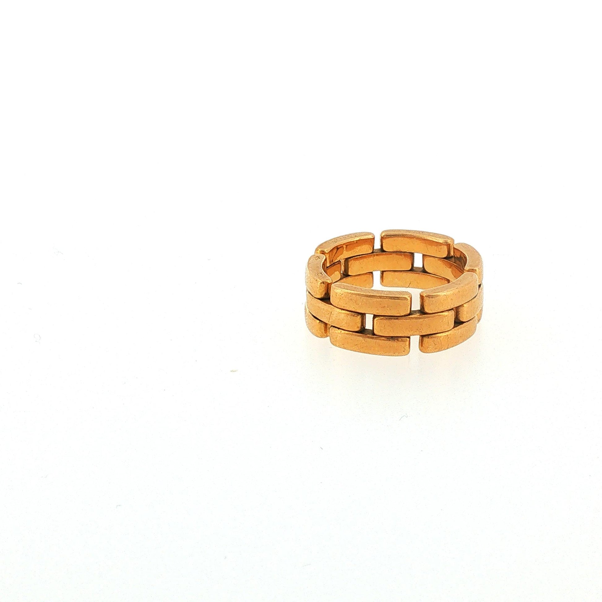Cartier Maillon Panthère Band Ring, 18k Yellow Gold