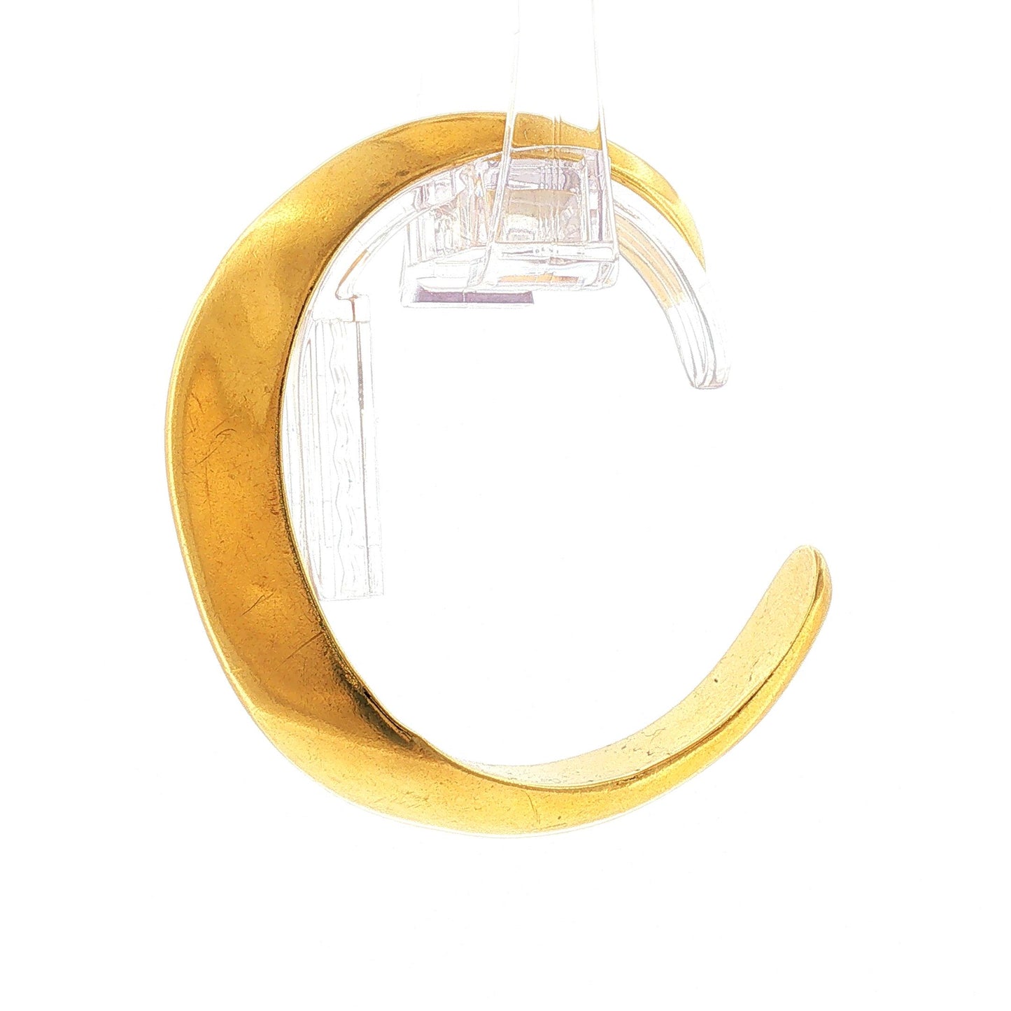 Tiffany & Co. Elsa Peretti Sculptural Bangle, 18k Yellow Gold
