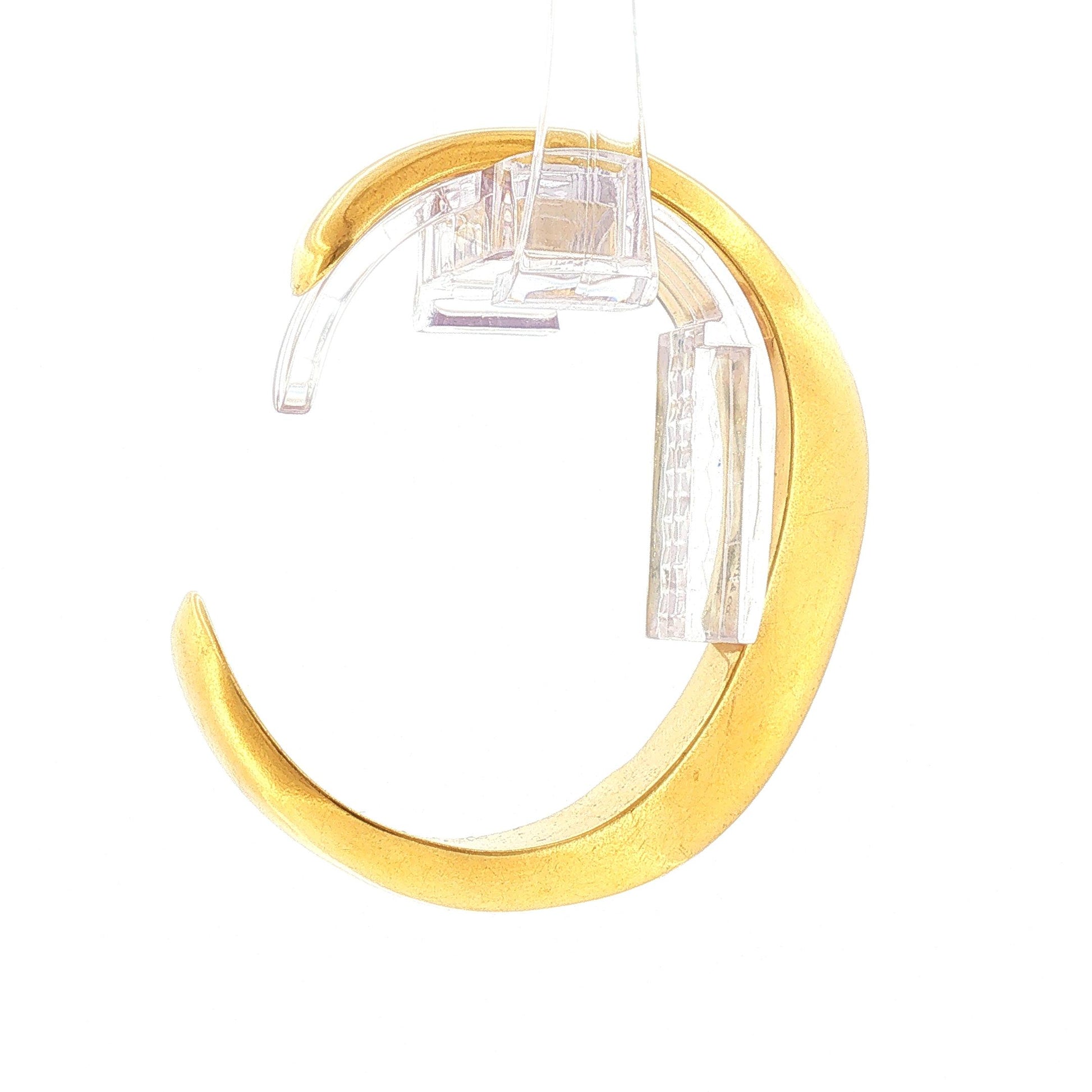 Tiffany & Co. Elsa Peretti Sculptural Bangle, 18k Yellow Gold